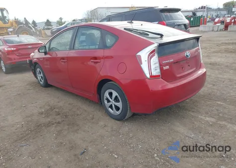 2013 Toyota Prius Four z USA, uszkodzony, nr VIN JTDKN3DU9D0337054